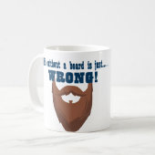 La vie sans grande tasse de barbe (Devant gauche)