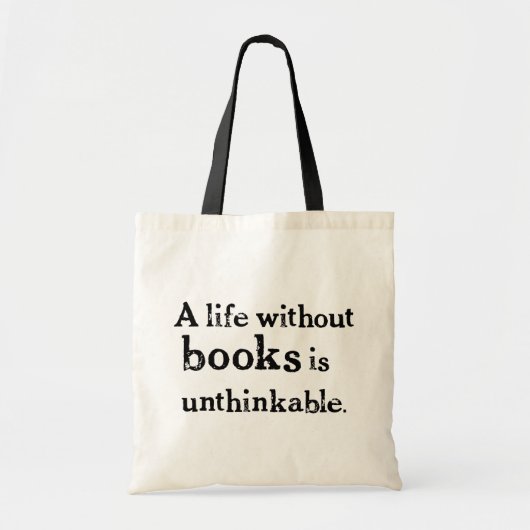 La vie sans sacs de livres (Devant)