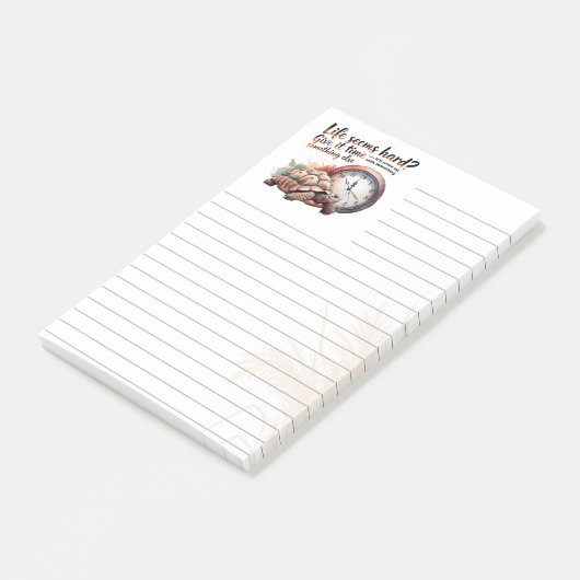 La vie semble difficile ? Post-it® Notes 3M lignée (Incliné)