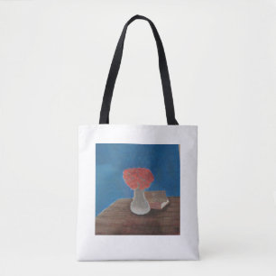 La vie toujours avec le sac fourre-tout à roses