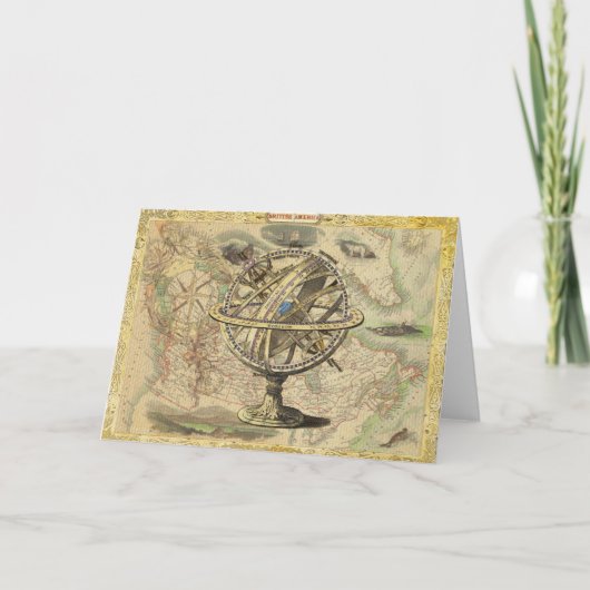 La vieille Amérique britannique Explorez la carte  (Devant)