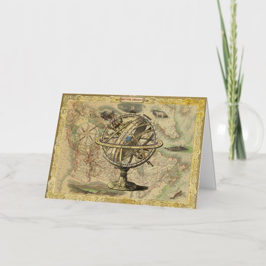 La vieille Amérique britannique Explorez la carte  (Recto)