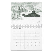 La vieille grange esquisse le calendrier (Jan 2026)