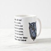 LA VIEILLE TASSE WISE OWL (Devant droit)