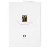 La Vierge à l'Enfant de Léonard de Vinci (Dos)