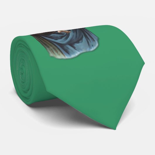 La Vierge à l'Enfant de Raphaël sur une Cravate (Roulé)