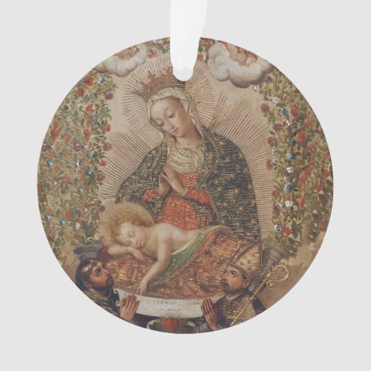 La Vierge adorant le Christ Enfant Noël (devant)