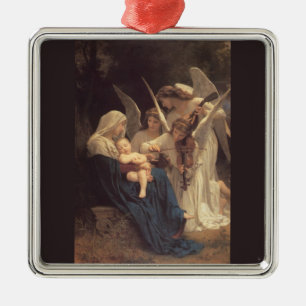 La Vierge Aux Anges Metalen Ornament