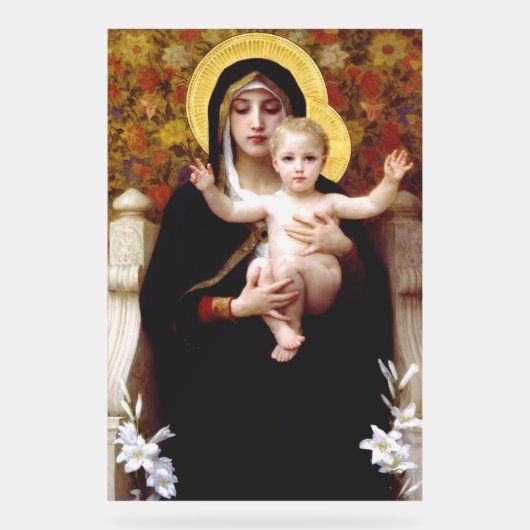 La Vierge aux lys (Recto)