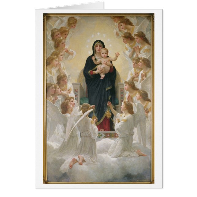 La Vierge avec Angels, 1900 (Devant)
