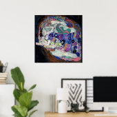 La Vierge, Gustav Klimt Poster (Bureau à domicile)