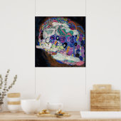 La Vierge, Gustav Klimt Poster (Cuisine)