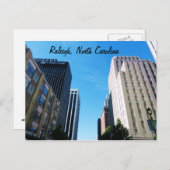 LA VILLE DE RALEIGH, N.C. carte postale (Devant / Derrière)