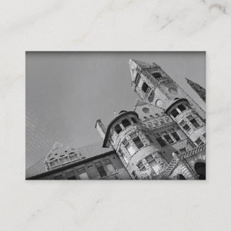 La ville hantée voyage des cartes de visite