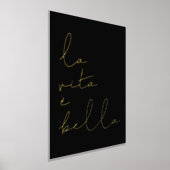 La vita è bella folie afdrukken (Laagn)