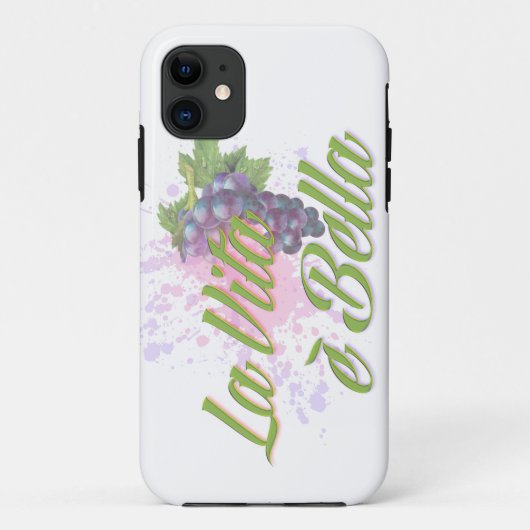 La Vita e'Bella Case-Mate iPhone Case (Achterkant)