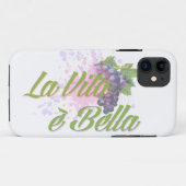 La Vita e'Bella Case-Mate iPhone Case (Achterkant (horizontaal))
