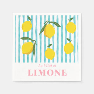 La Vital al Limone – Helder citroenpatroon Servet