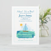 La voile dans la Sunshine Invitation (Debout devant)