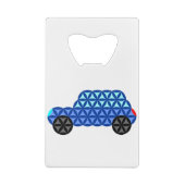La Voiture De Vie - Formes Sacrées B1, Bleu. (Dos)