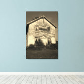 La Voix du peuple toile étirée Impression (Insitu (Plancher de Bois))