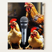 La volaille en session – Des poules avec micro et (Dos)