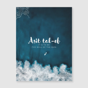 La volonté de la carte magnétique Qun