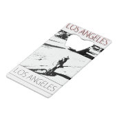 LA-waterpomp Kredietkaart Flessenopener (Voorkant Gekanteld)