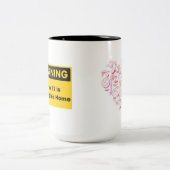 "La zone 51 m'appelle chez moi" Mug Alien (Centre)