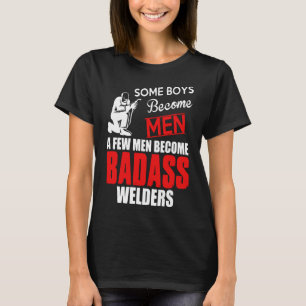 Laad het gewoon lastijzer voor lassers t-shirt