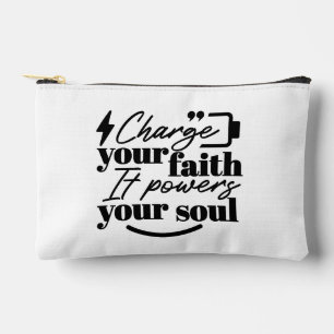 Laad je geloof - Christelijke inspirerende quote Etui