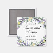 Laadbare eucalyptusgele roos magnet magneet (Voorkant / Achterkant)