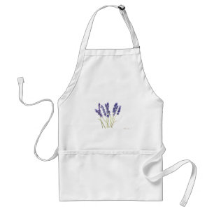 Laadbloemen lavendel standaard schort