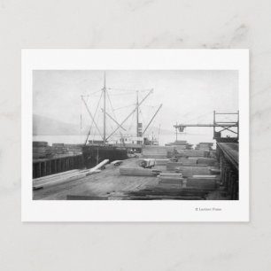 Laadnummer in General Hubbard Ship Briefkaart