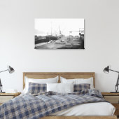 Laadnummer in General Hubbard Ship Canvas Afdruk (Insitu (Slaapkamer))