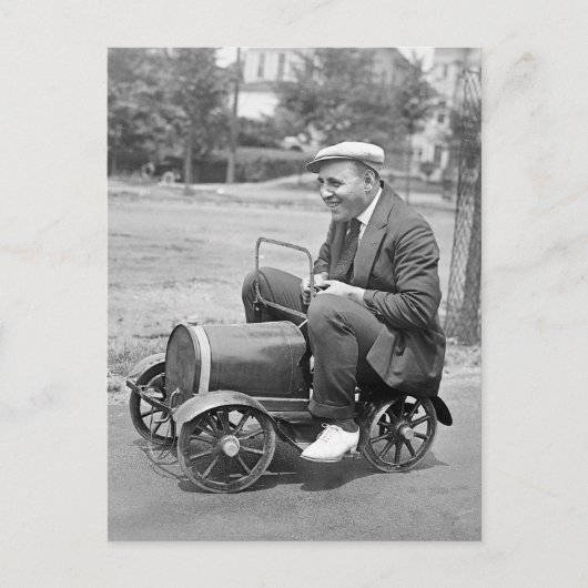 Laadtest, begin jaren 1900 briefkaart (Voorkant)