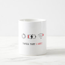Laag Batterij Geen WiFi Laad Tech Humor Ontwerp