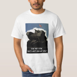 Laag en langzaam t-shirt
