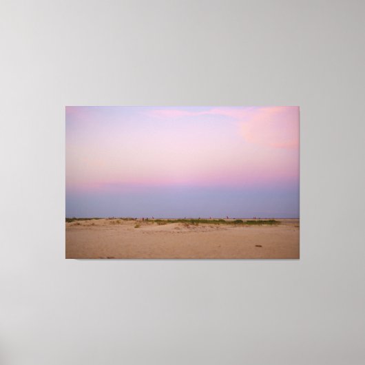 Laag getij - Canvas Fotografie Print (Voorkant)