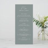 Laag Minamalist Menu (Staand voorkant)