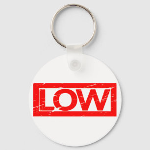 Laag stempel sleutelhanger