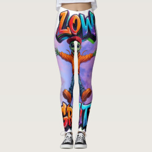 Laag-Zwaartekracht Grappige Alien Ruimte Humor Ont Leggings