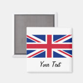 Laaggeprijsde Union Jack vlag van Groot-Brittannië Magneet (Voorkant / Achterkant)