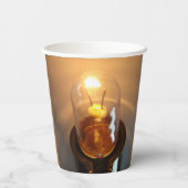 Laagspanningslamp Papieren Bekers (Achterkant)