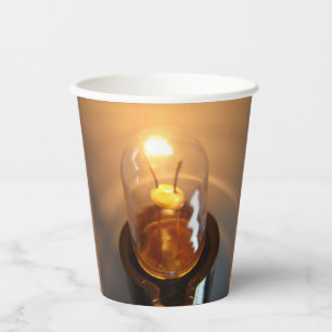 Laagspanningslamp Papieren Bekers