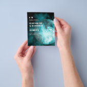 Laagste begrotingsbruiloft FLYERS Midnight MOON (Hand)