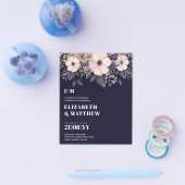 Laagste budgettaire bruiloft flyer (Enkel)