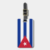 Laagste Prijs! Cubaanse Vlag Bagagelabel (Voorkant verticaal)