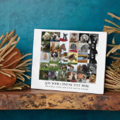 Laagste prijzen! 35 x FOTOS Collage en aangepaste Fotoplaat (Zijkant)