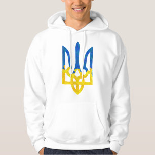 Laagveelhoekige Oekraïense trident Hoodie